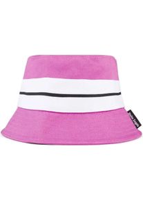 Palm Angels Chapeau, Venice Track Logo Bucket Hat en orange, ONE SIZE