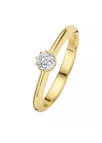 Parte Di Me Gioielleria - Cento Luci Mila 925 sterling silver gold plated ri gold - Gr. 56