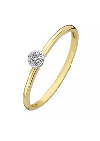 Blush Gioielleria - Ring 1199YZI - Gold (14k) with Zirconia gold - Gr. 54