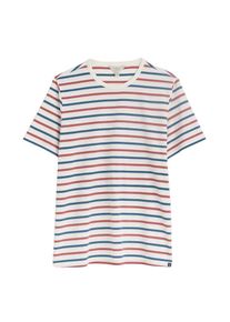 Seasalt Cornwall Heren Shirt 'Seven Seas Sailor' blauw / oudroze / wit M