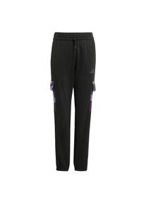adidas Sportswear Spodnie sportowe 'Seasonal Essentials' dla chłopc&oacute;w lawenda / ciemnofioletowy / czarny Rozmiar 140