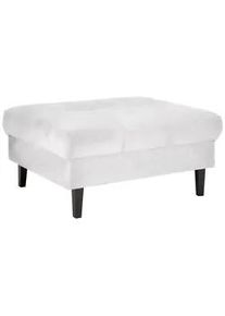 Hocker Boston Silberfarben