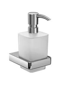 Flüssigseifenspender Emco trend, mit Dosierpumpe, chrom - 022100100