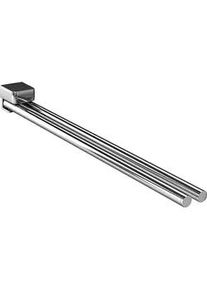 Handtuchhalter Emco trend, zweiarmig, schwenkbar, chrom, 450 mm - 025000145