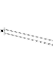 Handtuchhalter Grohe Essentials Cube, zweiarmig, chrom - 40624001