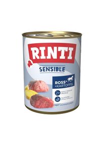 Rinti Sensible Ross & H&uuml;hnerleber & Kartoffel 800g