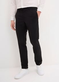 bonprix Pantaloni business de costum, Slim Fit, negru, 58