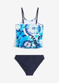 bonprix Tankini (2 piezas), azul, 140/146
