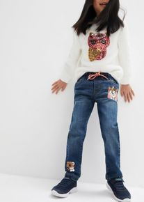 bonprix Vaqueros térmicos mid waist, azul, 116