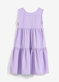 bonprix Vestido de baño para niñas, púrpura, 128/134
