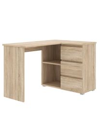 Számítógépes sarok íróasztal fiókkal