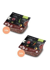 ProCani BARF Komplettmenü Hund TK-Blockware Napffertig Hypoallergen Probierpaket 32x500 g