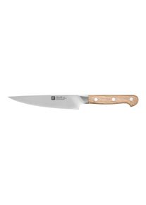 Zwilling Pro Wood Couteau à trancher 16 cm, Nature, Tranchant lisse