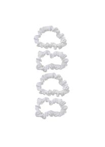 Bundle Mini Scrunchies Silk White