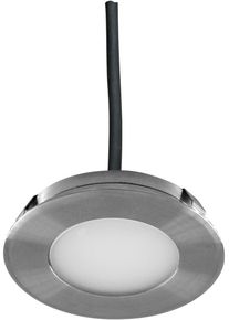 EVN Lichttechnik EVN LED Bodeneinbau, rund, EDS IP67, 12V/DC, 1W, 3000K, 47lm, edelstahl (L67101002)