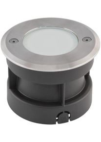 EVN Lichttechnik EVN LED Bodeneinbau, rund, EDS / Alu, IP67, 100-240V, 2,5W, 4000K, 124lm, Edelstahl Aluminium (6722540)