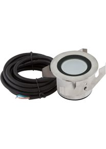 EVN Lichttechnik EVN LED Bodeneinbau, rund, EDS, IP68, 350mA, 3W, 3000K, 230lm, Edelstahl (P68132)