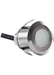 EVN Lichttechnik EVN LED Bodeneinbau, rund, IP67, 24V/DC, 0,6W, RGB, edelstahl (P67061099)