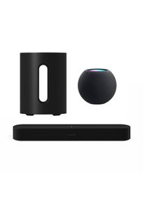 Sonos Beam Gen. 2 + Sub Mini + Apple HomePod Mini