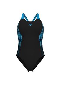 arena Womens Openings Swimsuit V Back Badpak Dames (36 |zwart)