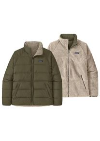 Patagonia Reversible Silent Down Jacket Chaqueta de plumas Hombre (M | oliva)