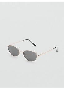 MANGO Sonnenbrille 'JORY' Damen gold / schwarz Größe One Size