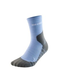 CEP Damen Hiking Light Merino Compression Mid Cut Socks blau