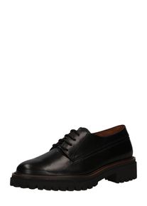 Paul Green Schnürschuh Damen rostrot / schwarz Größe 36