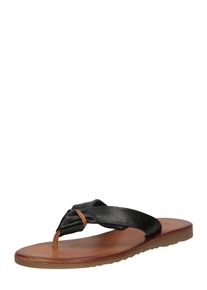 Bata Zehentrenner Damen schwarz Größe 36