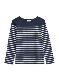 Seasalt Cornwall Dames Shirt 'Sailor' marine / wit XS