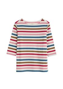 Seasalt Cornwall Dames Shirt 'Sailor' blauw / bruin / rosa / donkerroze / wit S