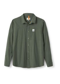 Passenger Traveller Stretch Shirt Overhemd Heren (XL |olijfgroen)