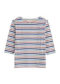 Seasalt Cornwall Dames Shirt 'Sailor' blauw / navy / pink / wit M