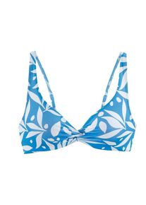 active by Lascana LASCANA ACTIVE Sportbikinitop Damen himmelblau / weiß Größe 85