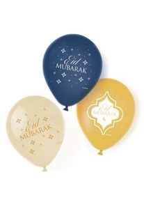 Amscan 6 palloncini Eid Mubarak 27,5 cm