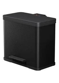 Hailo Öko trio Plus L, Tret-Mülltrenner, 3x9 ltr, Schwarz