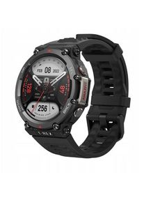 Smartwatch Huami Amazfit T-REX 2, Display AMOLED 1.39inch, Bluetooth, GPS, bratara silicon, Android/iOS (Negru)