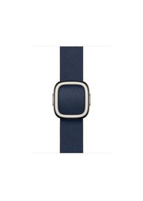 Curea Smartwatch Apple MXW03ZM/A pentru Watch 42mm, Modern Buckle, Small (Albastru)