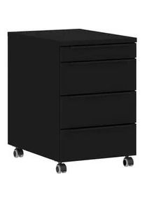 Rollcontainer Ribera in Schwarz