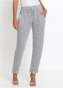 Pantalon en lin - bleu - taille 38 - lin - bonprix