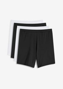 Lot de 4 boxers femme mi-longs taille haute - blanc - taille 58/60 (3XL) - bonprix