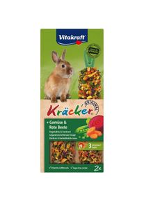 Vitakraft Zwergkaninchen Kr&auml;cker mit Gem&uuml;se & Rote Beete 1 St&uuml;ck