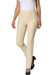 Damen Schlupfjeans mit schmal geschnittenen Beinen sand Größe 24