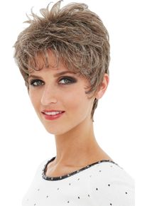 Damen Perücke Diana grau-blond Größe 0