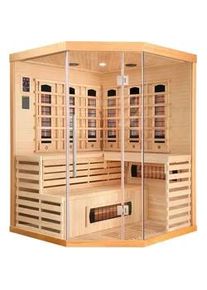 Sanotechnik Infrarotkabine , Braun , Holz , 150x200x150 cm , Freizeit & Co, Wellness & Gesundheit, Infrarotkabinen