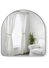 Umbra Wandspiegel , Titanfarben , Glas , 87x92x3 cm , Garderobe, Garderobenspiegel