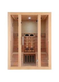 Sanotechnik Infrarotkabine , Braun , Holz , 150x200x150 cm , Freizeit & Co, Wellness & Gesundheit, Infrarotkabinen