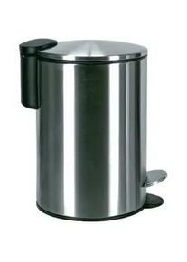 Kleine Wolke Kosmetikeimer , Chromfarben , Kunststoff , 3 l , 23.6 cm , Badaccessoires, Abfalleimer