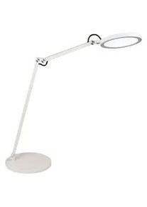 Fabas Luce Led-Schreibtischleuchte , Weiß , Kunststoff , 80 cm , DIN EN ISO 9001 , drehbar, schwenkbar, Farbtemperaturwechsler , Lampen & Leuchten, Leuchtenserien