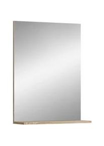 Mid.you Spiegel , Glas , 60x79x18 cm , FSC Mix , Ablage , Garderobe, Garderobenspiegel